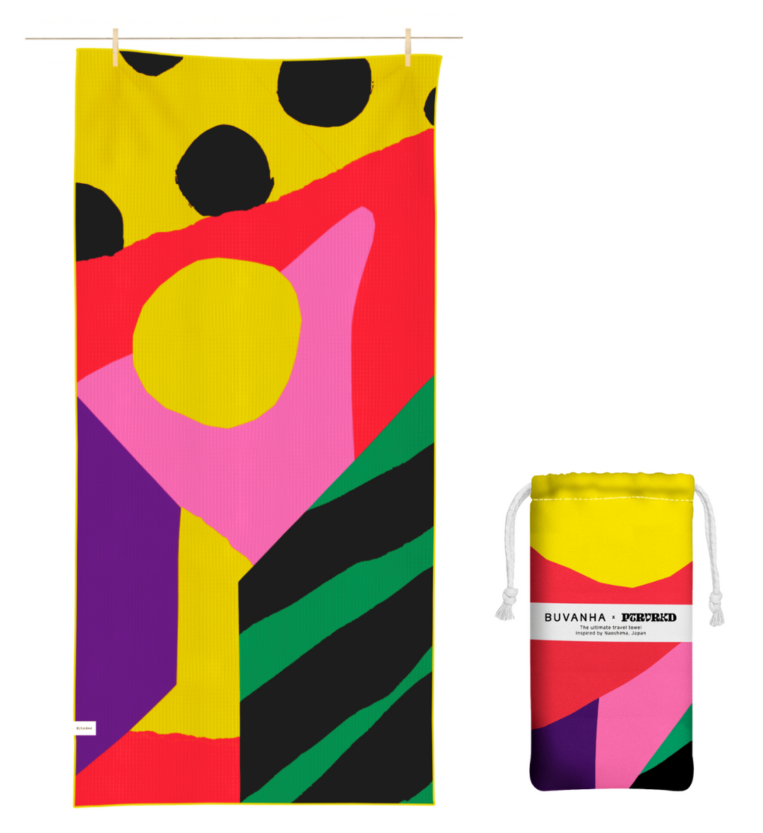 Reisehandtuch - 160x80 cm